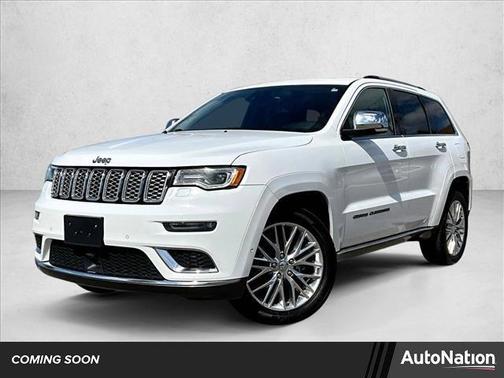 Bright White Clearcoat 2017 Jeep Grand Cherokee Summit