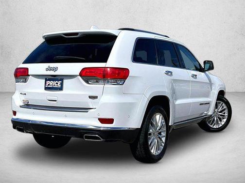 Bright White Clearcoat 2017 Jeep Grand Cherokee Summit