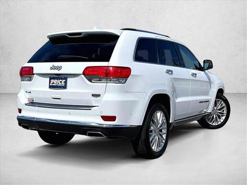 Bright White Clearcoat 2017 Jeep Grand Cherokee Summit