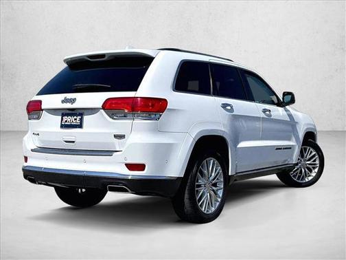 Bright White Clearcoat 2017 Jeep Grand Cherokee Summit