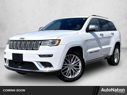 Bright White Clearcoat 2017 Jeep Grand Cherokee Summit