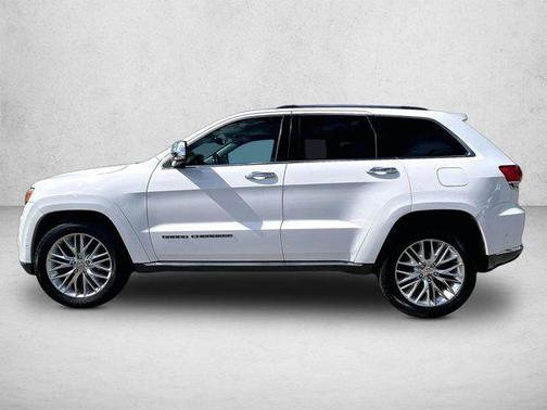 Bright White Clearcoat 2017 Jeep Grand Cherokee Summit