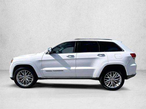 Bright White Clearcoat 2017 Jeep Grand Cherokee Summit