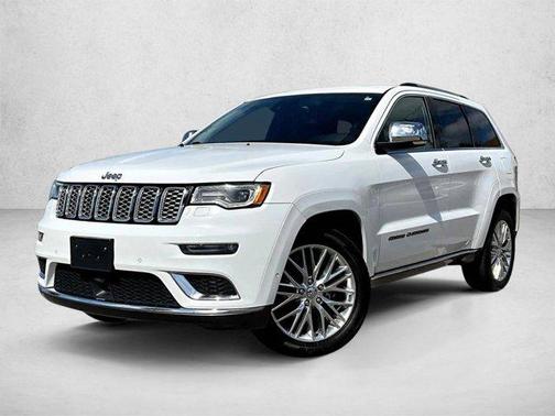 Bright White Clearcoat 2017 Jeep Grand Cherokee Summit
