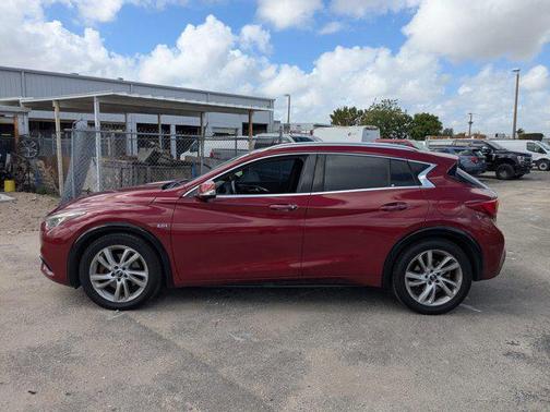 Magnetic Red 2019 INFINITI QX30 LUXE
