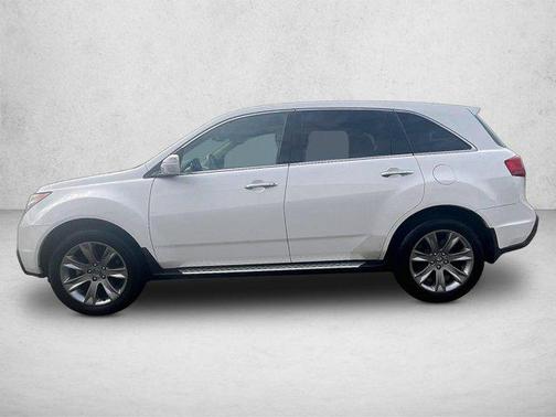Aspen White Pearl II 2012 Acura MDX 3.7L