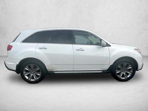 Aspen White Pearl II 2012 Acura MDX 3.7L
