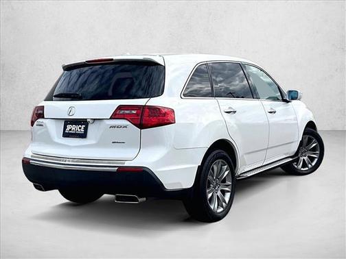 Aspen White Pearl II 2012 Acura MDX 3.7L