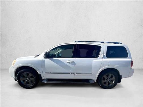 Pearl White 2013 Nissan Armada Platinum