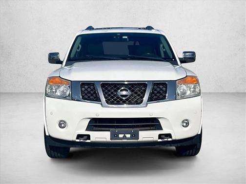Pearl White 2013 Nissan Armada Platinum