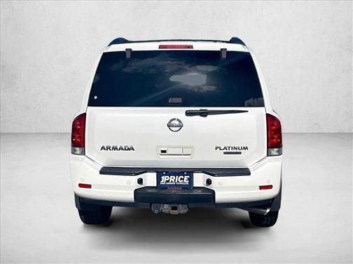 Pearl White 2013 Nissan Armada Platinum