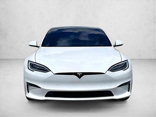 Pearl White Multi-Coat 2022 Tesla Model S Dual Motor All-Wheel Drive