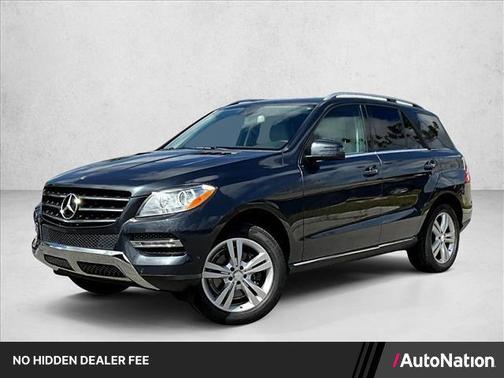 Steel Gray Metallic 2013 Mercedes-Benz M-Class ML 350