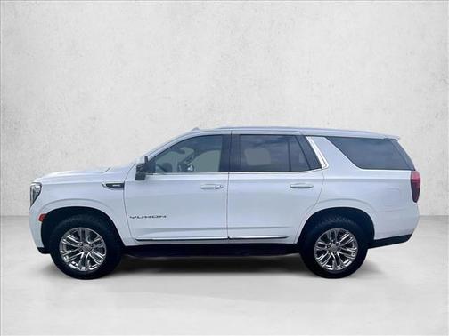 Summit White 2021 GMC Yukon SLT
