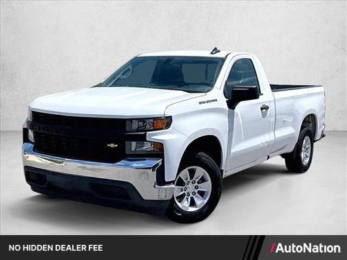 Summit White 2019 Chevrolet Silverado 1500 WT