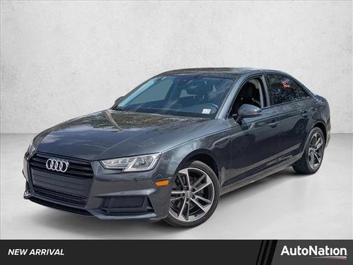 Monsoon Gray Metallic 2019 Audi A4 40 Titanium Premium