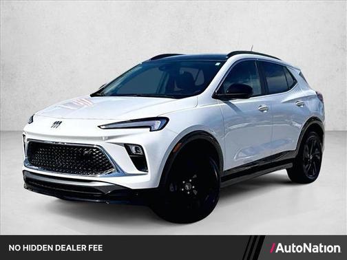 White Frost Tricoat 2024 Buick Encore GX Sport Touring