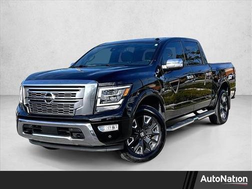 Super Black 2021 Nissan Titan Platinum Reserve