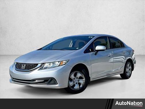 Crystal Black Pearl 2015 Honda Civic LX