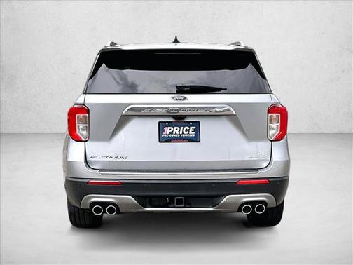 Iconic Silver Metallic 2022 Ford Explorer Platinum
