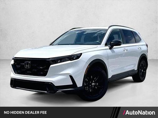 Platinum White Pearl 2024 Honda CR-V Hybrid Sport AWD