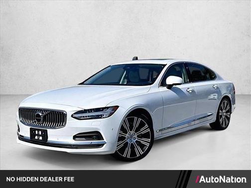 Crystal White Metallic 2022 Volvo S90 B6 Inscription