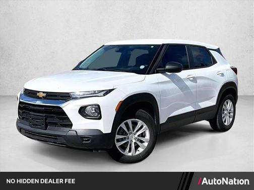 Summit White 2021 Chevrolet Trailblazer LS