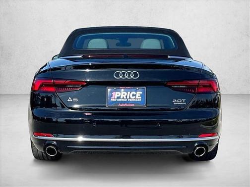 Mythos Black Metallic/Black Roof 2018 Audi A5 2.0T Premium Plus