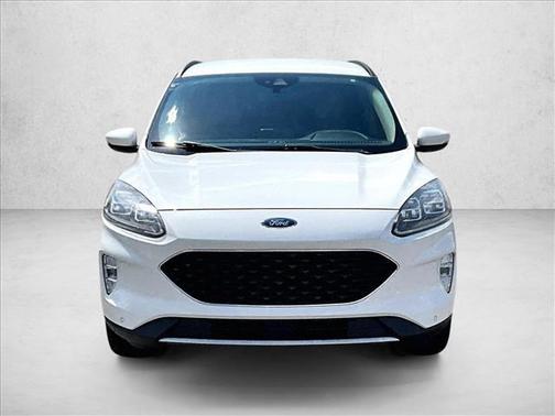 Star White Metallic Tri-Coat 2020 Ford Escape Titanium