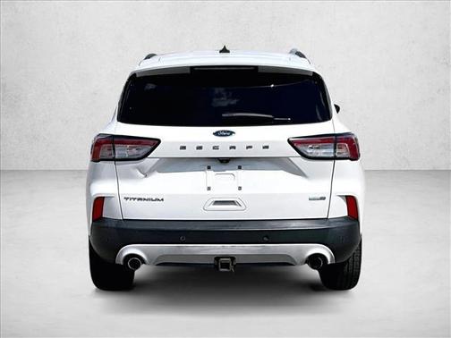 Star White Metallic Tri-Coat 2020 Ford Escape Titanium