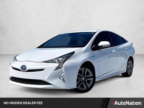 Blizzard Pearl 2018 Toyota Prius Three Touring