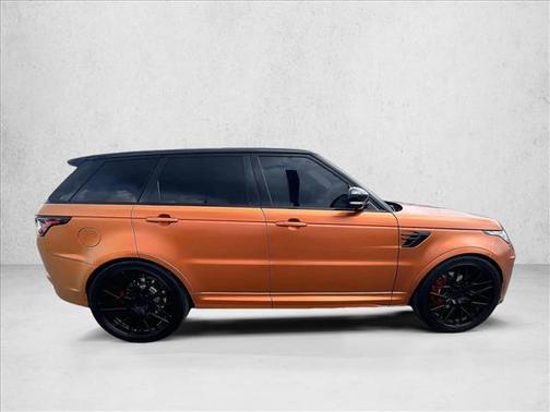 Madagascar Orange Metallic 2020 Land Rover Range Rover Sport SVR