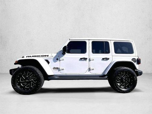 Bright White Clearcoat 2020 Jeep Wrangler Unlimited Rubicon