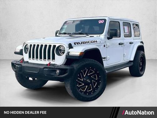 Bright White Clearcoat 2020 Jeep Wrangler Unlimited Rubicon