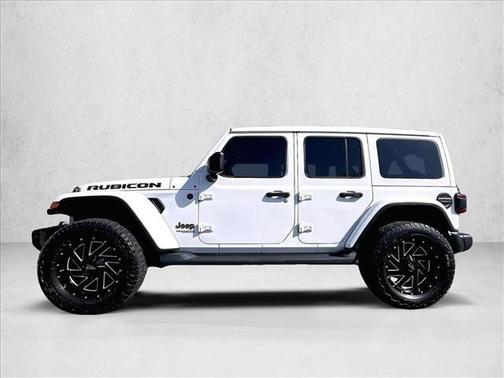 Bright White Clearcoat 2020 Jeep Wrangler Unlimited Rubicon