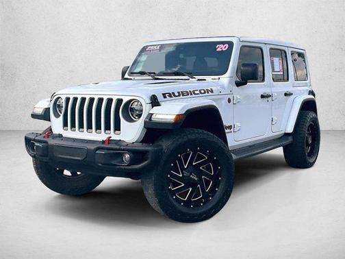 Bright White Clearcoat 2020 Jeep Wrangler Unlimited Rubicon