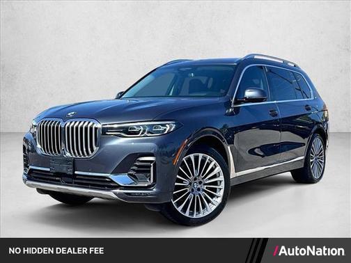 Arctic Gray Metallic 2019 BMW X7 xDrive40i