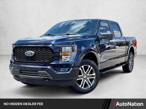 Antimatter Blue Metallic 2023 Ford F-150 XL