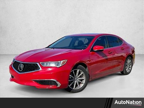 San Marino Red 2019 Acura TLX FWD