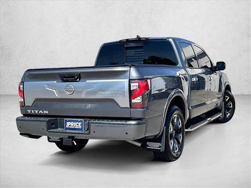 Gun Metallic 2023 Nissan Titan Platinum Reserve