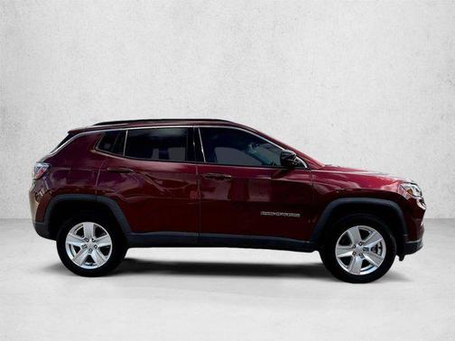 Velvet Red Pearlcoat 2022 Jeep Compass Latitude