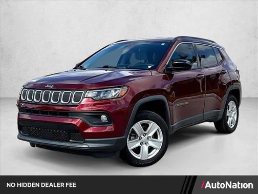 Velvet Red Pearlcoat 2022 Jeep Compass Latitude
