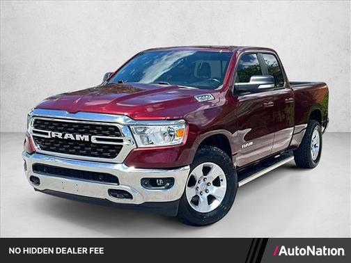 Delmonico Red Pearlcoat 2022 RAM 1500 Big Horn/Lone Star