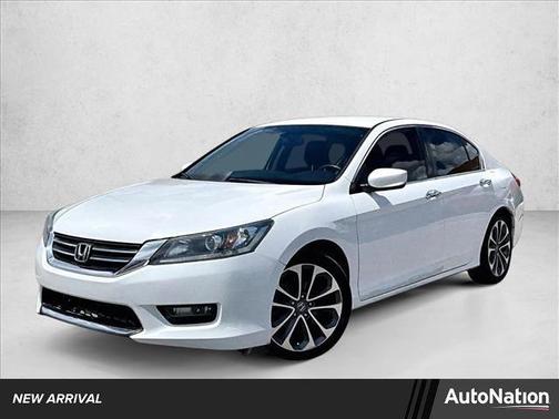 White Orchid Pearl 2015 Honda Accord Sport