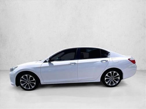 White Orchid Pearl 2015 Honda Accord Sport