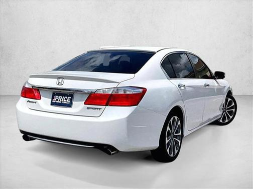 White Orchid Pearl 2015 Honda Accord Sport