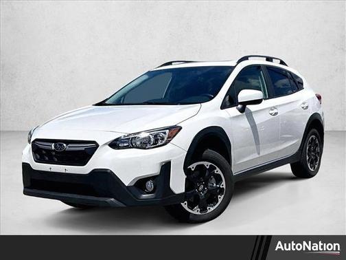Crystal White Pearl 2021 Subaru Crosstrek Premium