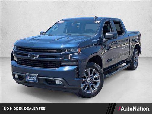 Northsky Blue Metallic 2021 Chevrolet Silverado 1500 RST