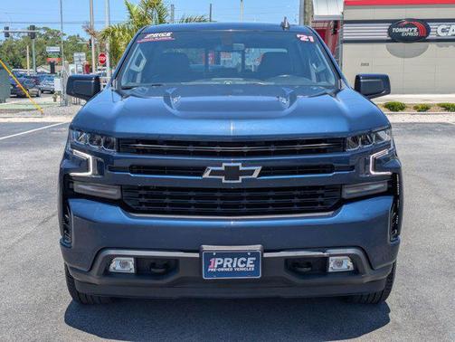 Northsky Blue Metallic 2021 Chevrolet Silverado 1500 RST