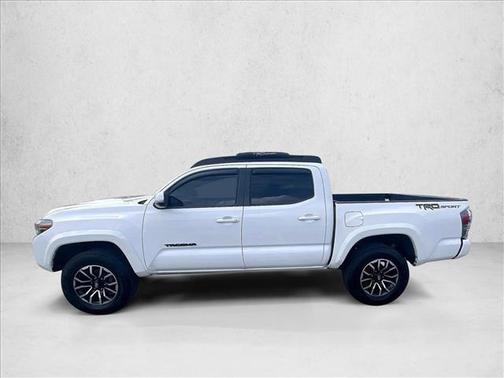 Super White 2021 Toyota Tacoma TRD Sport